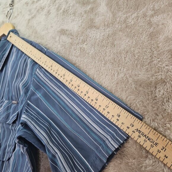 Eddie Bauer Button-Down Shirt Mens Size TXL Big And Tall Man Vented Back Pockets - Picture 5 of 10